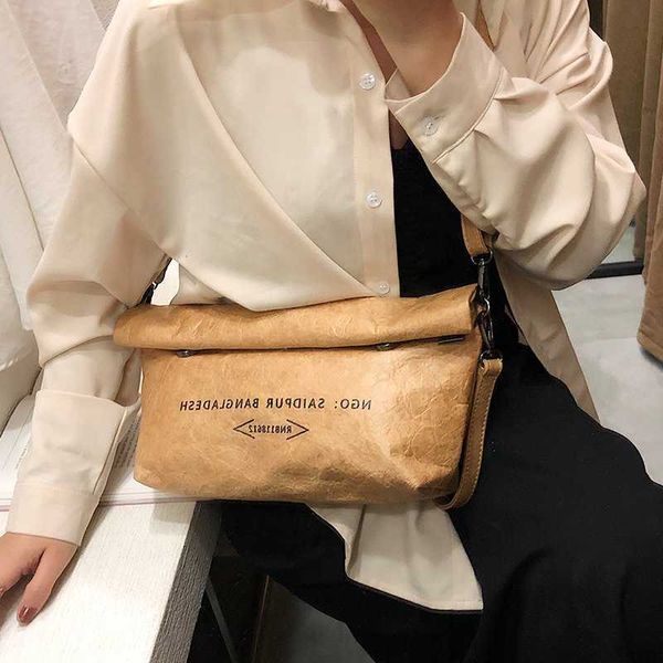 totes fashion dumpling kraft paper crossbody bags for women flip buttons closure anti theft handbags and eco friendly purses 0214v23
totes fashion dumpling kraft paper crossbody bags for women flip buttons closure anti theft handbags and eco friendly purses 0214v23