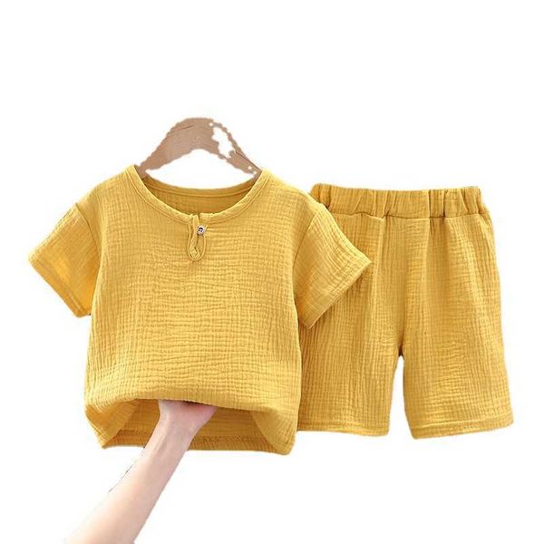 clothing sets chil1en's wear chil1en's suit boys and girls solid color basic design short sleeve shorts chil1en's pure cotton, White
clothing sets chil1en's wear chil1en's suit boys and girls solid color basic design short sleeve shorts chil1en's pure cotton, White