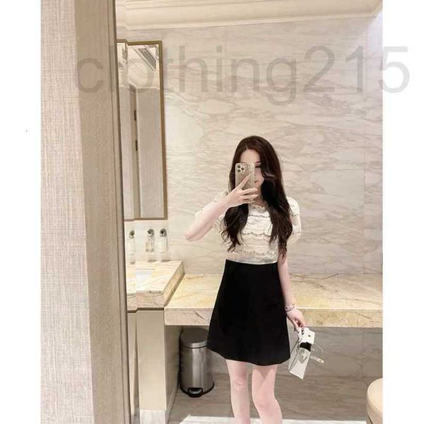 two piece dress designer 2022 summer heavy industry nail drill splice super fairy lace bubble sleeve high waist slim skbw, White
two piece dress designer 2022 summer heavy industry nail drill splice super fairy lace bubble sleeve high waist slim skbw, White