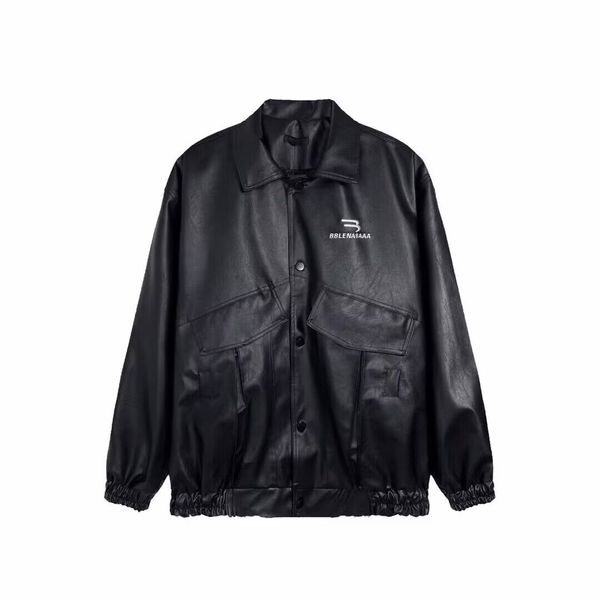 2023 baseball motor bike jacket men women big pocket leather jackets streetwear men college flight coats bb paris high street, Black;brown
2023 baseball motor bike jacket men women big pocket leather jackets streetwear men college flight coats bb paris high street, Black;brown