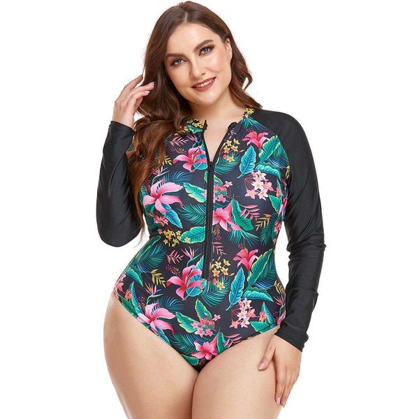 siamese plus size swimwear women print swimsuit wholesale, White;black
siamese plus size swimwear women print swimsuit wholesale, White;black