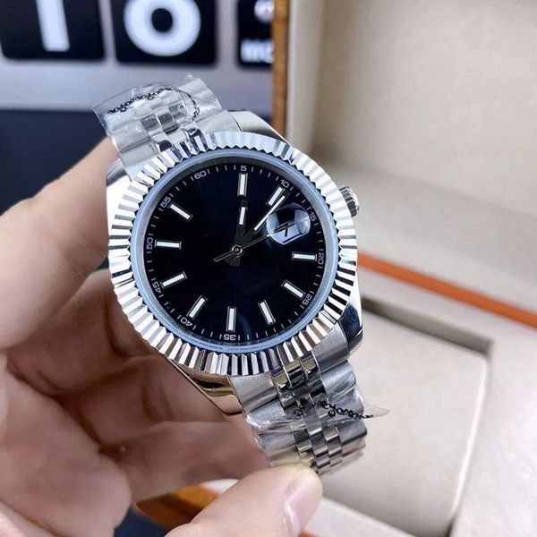 luxury mens fashion 41mm black watches automatic mechanical log watch 2813 stainless steel brand men wristwatches water proof montre de luxe, Slivery;brown
luxury mens fashion 41mm black watches automatic mechanical log watch 2813 stainless steel brand men wristwatches water proof montre de luxe, Slivery;brown