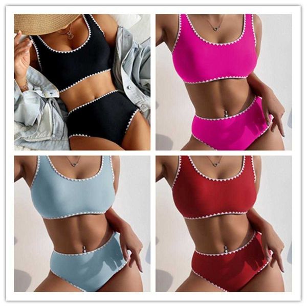 swimsuit womens split multi color swimwear high waist pockets bikini solid, White;black
swimsuit womens split multi color swimwear high waist pockets bikini solid, White;black