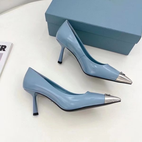 dress shoes high heel sandals wrapped toe pointed leather elastic ankle band luxury designer spring and summer 7.5cm slim heels wedding shoe, Black
dress shoes high heel sandals wrapped toe pointed leather elastic ankle band luxury designer spring and summer 7.5cm slim heels wedding shoe, Black