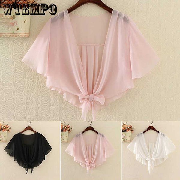 outdoor t-shirts loose chiffon shirt sun protection shawl female summer fairy women blouses butterfly short sleeves wave cut dropshipping j2, Gray;blue
outdoor t-shirts loose chiffon shirt sun protection shawl female summer fairy women blouses butterfly short sleeves wave cut dropshipping j2, Gray;blue