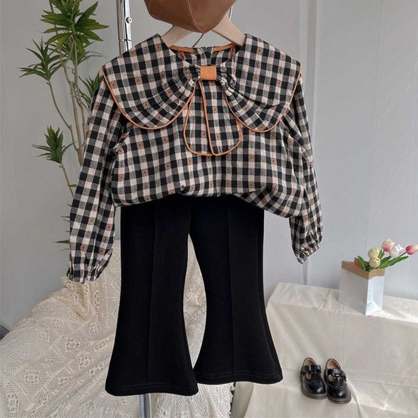 clothing sweet new girls sets cotton bow plaid shirts long sleeve shirt pants outfits turndown collar baby toddler pcs suit, White
clothing sweet new girls sets cotton bow plaid shirts long sleeve shirt pants outfits turndown collar baby toddler pcs suit, White