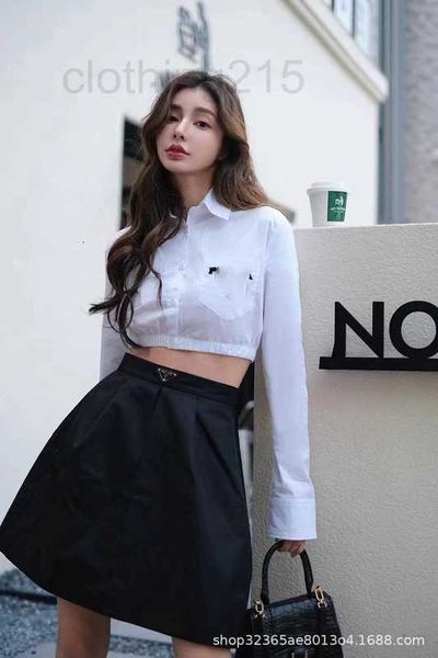 women's blouses & shirts designer 22 early autumn new toothbrush three-dimensional letter short shirt slimming college style arhp, White
women's blouses & shirts designer 22 early autumn new toothbrush three-dimensional letter short shirt slimming college style arhp, White