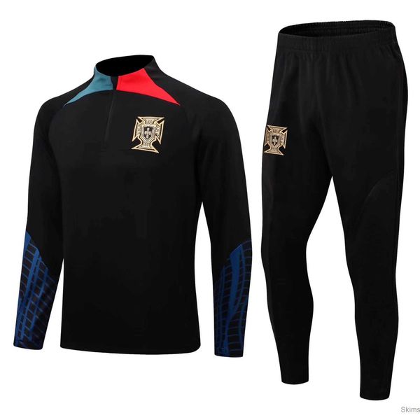 22-23 portugal men's tracksuits embroidery soccer training clothing outdoor jogging shirt, Gray
22-23 portugal men's tracksuits embroidery soccer training clothing outdoor jogging shirt, Gray