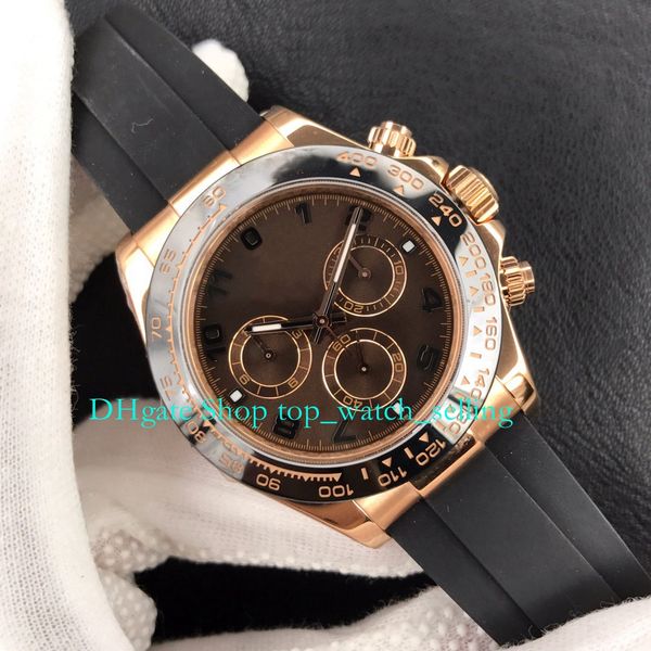 20 color automatic chrono watches for mens 40mm 18k rose gold ceramic chocolate dial rubber bracelet arf cal.4130 movement 904l steel chrono, Slivery;black
20 color automatic chrono watches for mens 40mm 18k rose gold ceramic chocolate dial rubber bracelet arf cal.4130 movement 904l steel chrono, Slivery;black