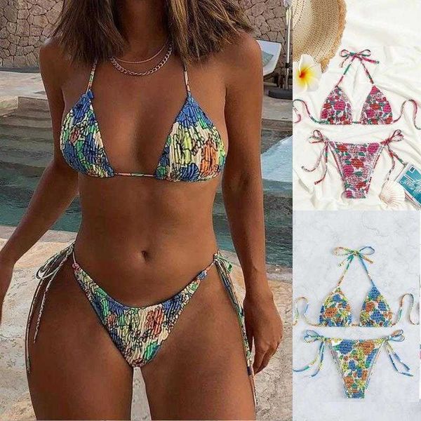 fashion printed tether three womens swimwear point low waist split bikini, White;black
fashion printed tether three womens swimwear point low waist split bikini, White;black