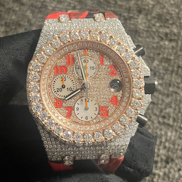 2023 new moissanite diamonds watch diamond watches pass test rose gold mixed silver mechanical eta movement men luxury iced out sapphire wit, Slivery;brown
2023 new moissanite diamonds watch diamond watches pass test rose gold mixed silver mechanical eta movement men luxury iced out sapphire wit, Slivery;brown