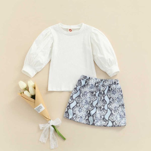 clothing sets kids baby girls clothes princess spring autumn outfits suit long sleeve solid ribbed serpentine printed skirts toddler set, White
clothing sets kids baby girls clothes princess spring autumn outfits suit long sleeve solid ribbed serpentine printed skirts toddler set, White