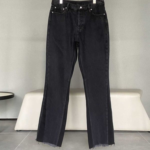 stitching 2023 amirs men's jeans designer fashion pants cool stylish leisure ripped brand flare black wash casual loose high street iki, Blue
stitching 2023 amirs men's jeans designer fashion pants cool stylish leisure ripped brand flare black wash casual loose high street iki, Blue