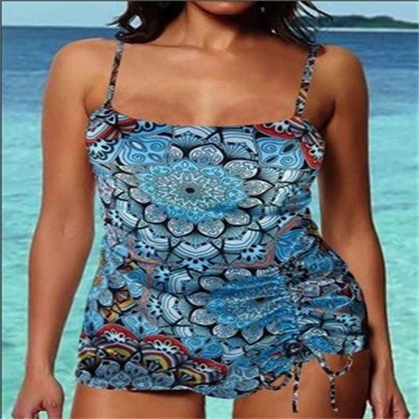 split swimsuit ladies national style printed lace up bikini conservative fit, White;black
split swimsuit ladies national style printed lace up bikini conservative fit, White;black