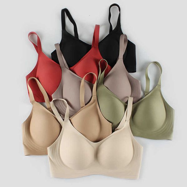bra set lingerie 5510 jelly women's gathered underwear without steel ring thin small bra marks large breast collection, Red;black
bra set lingerie 5510 jelly women's gathered underwear without steel ring thin small bra marks large breast collection, Red;black
