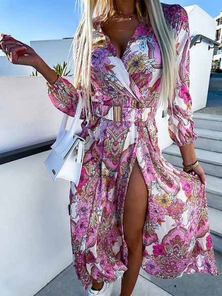 casual dresses party women summer holiday printing split vneck long sleeve belt elegant ladies fashion streetwear drop 230214, Black;gray
casual dresses party women summer holiday printing split vneck long sleeve belt elegant ladies fashion streetwear drop 230214, Black;gray