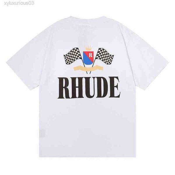brand designer luxury rhude shir american fashion 2022 leer flag prined tee men's casual large shor sleeve shir, White;black
brand designer luxury rhude shir american fashion 2022 leer flag prined tee men's casual large shor sleeve shir, White;black