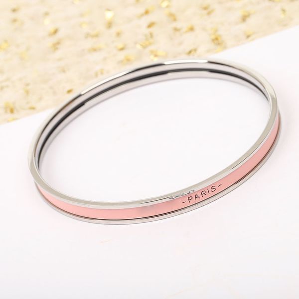 enamel clic bangle for women charm bracelets thin new version silver version, Golden;silver
enamel clic bangle for women charm bracelets thin new version silver version, Golden;silver