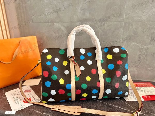 2023 yayoi kusama dots duffel bag designer keepall 45 handbag polka dots luxurys crossbody large capacity m46377
2023 yayoi kusama dots duffel bag designer keepall 45 handbag polka dots luxurys crossbody large capacity m46377