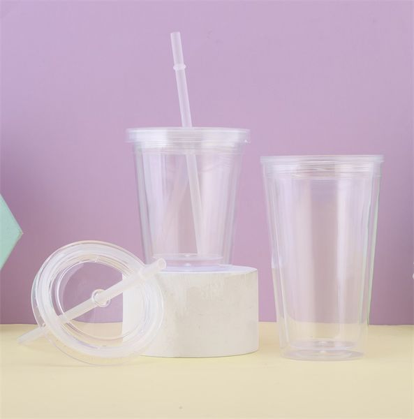 large capacity double layer plastic cups mugs can insert card paper coffee cold drink cup milk tea shop with lid straw cup gift wholesale
large capacity double layer plastic cups mugs can insert card paper coffee cold drink cup milk tea shop with lid straw cup gift wholesale