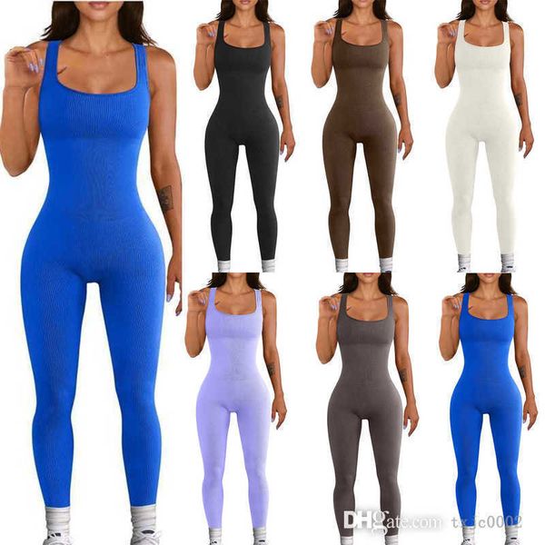 2023 summer women active jumpsuits sleeveless vest onesies knitted bodysuits square neck slim workout rompers, Black;white
2023 summer women active jumpsuits sleeveless vest onesies knitted bodysuits square neck slim workout rompers, Black;white