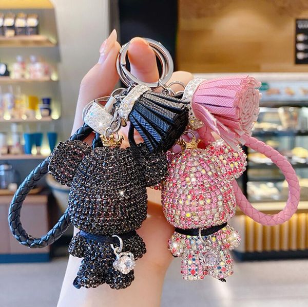 cute rhinestone keychain charm cartoon bear pendant for women bag car key ring mobile phone fine jewelry accessories girl gifts, Silver
cute rhinestone keychain charm cartoon bear pendant for women bag car key ring mobile phone fine jewelry accessories girl gifts, Silver
