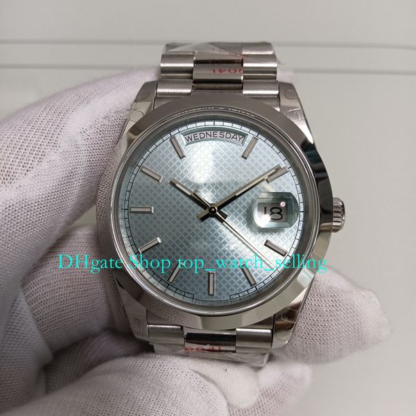 16 color 904l steel 18k yellow gold watches for mens 40mm date sapphire glass blue dial platinum smooth bezel mechanical gmf cal.3255 moveme, Slivery;black
16 color 904l steel 18k yellow gold watches for mens 40mm date sapphire glass blue dial platinum smooth bezel mechanical gmf cal.3255 moveme, Slivery;black