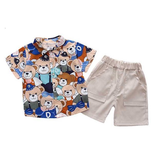clothing sets chil1en's clothing chil1en's suit boys' and girls' full print cartoon bear shirt shorts breathable cotton, White
clothing sets chil1en's clothing chil1en's suit boys' and girls' full print cartoon bear shirt shorts breathable cotton, White