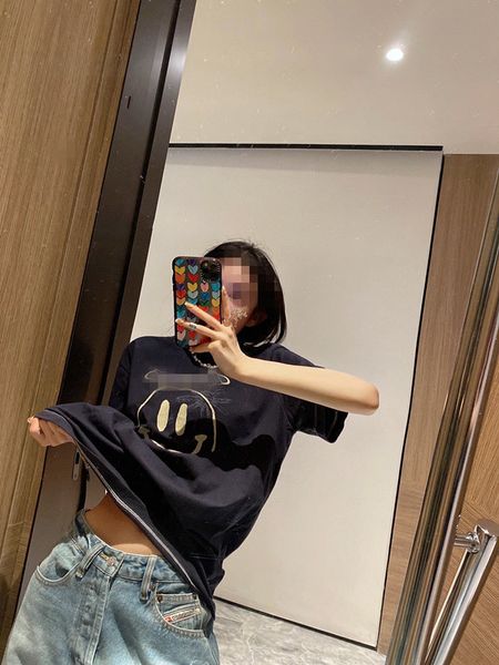 women's t-shirt smiling face printed round collar t-shirt very smart a t-shirt fashion bloggers in same street feels dye-in-the-wood bo, White
women's t-shirt smiling face printed round collar t-shirt very smart a t-shirt fashion bloggers in same street feels dye-in-the-wood bo, White