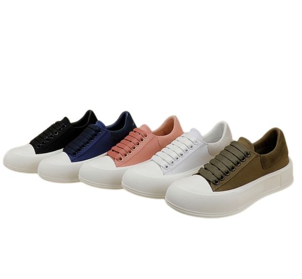 women round head shell shoes platform indentations breathable designer rubber sneaker white floral high quaitly shoe canvas classic trainer, Black
women round head shell shoes platform indentations breathable designer rubber sneaker white floral high quaitly shoe canvas classic trainer, Black