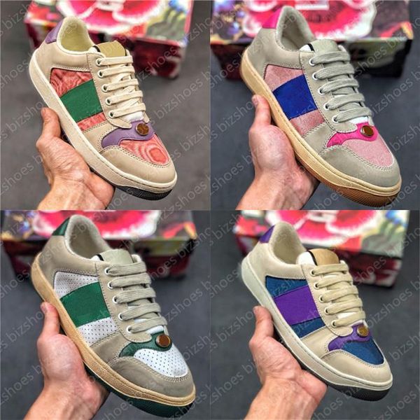 with box designer sneakers ggity shoes italy dirty leather shoe green red stripe luxurys designers canvas ace casual shoes classic butter re, Black
with box designer sneakers ggity shoes italy dirty leather shoe green red stripe luxurys designers canvas ace casual shoes classic butter re, Black