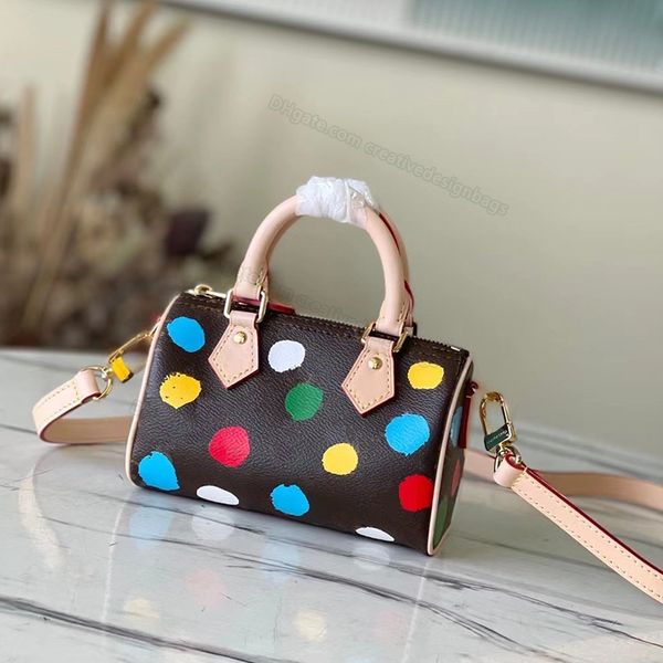 10a l bag fashion women shoulder bag polka dot nano baguette diagonal denim silk screen drawing canvas totes handbags l295
10a l bag fashion women shoulder bag polka dot nano baguette diagonal denim silk screen drawing canvas totes handbags l295