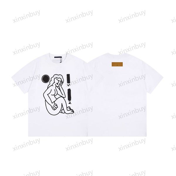 xinxinbuy men designer tee t shirt 23ss paris lady abstract pattern print short sleeve cotton women white black xs-2xl, Black;brown
xinxinbuy men designer tee t shirt 23ss paris lady abstract pattern print short sleeve cotton women white black xs-2xl, Black;brown