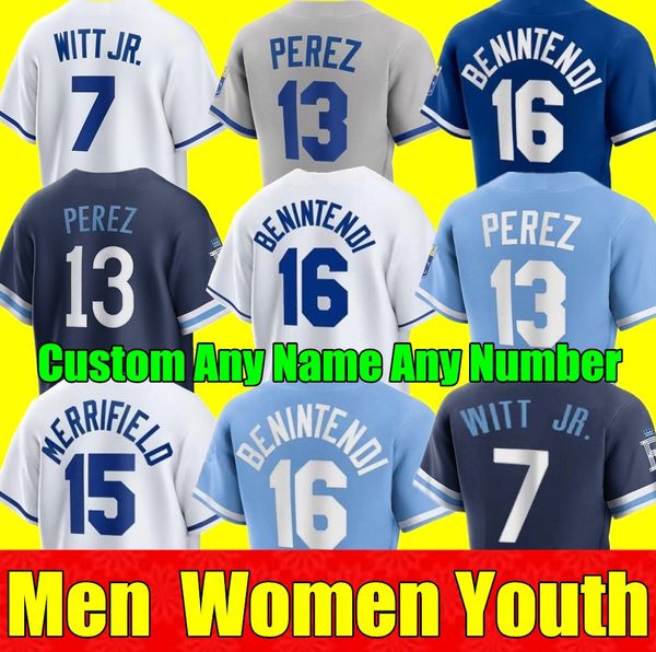2023 s-4xl custom bobby witt jr. baseball jerseys patrick mahomes george brett salvador perez mj melendez whit merrifield royals andrew beni, Blue;black
2023 s-4xl custom bobby witt jr. baseball jerseys patrick mahomes george brett salvador perez mj melendez whit merrifield royals andrew beni, Blue;black