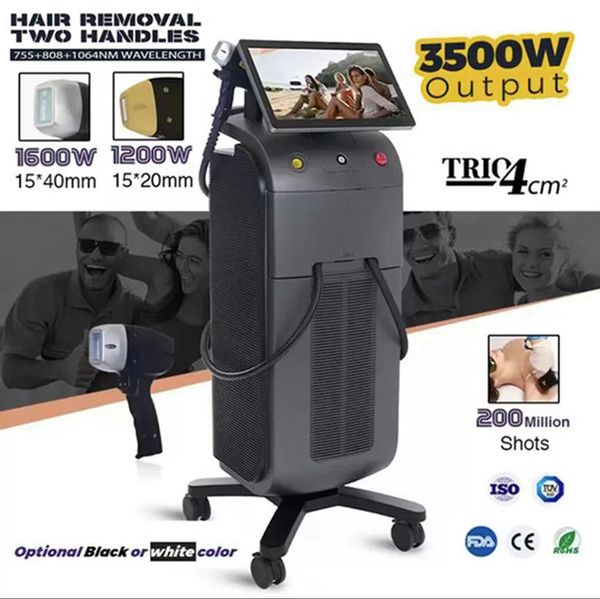 2023 hair removal machine 755 808 1064nm waves germany laser bar ing depilate whole body area diode laser for sale, Black
2023 hair removal machine 755 808 1064nm waves germany laser bar ing depilate whole body area diode laser for sale, Black