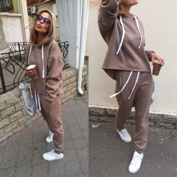 women's tracksuits autumn winter irregular solid women's outfits long sleeve hoodies and long pants two piece set fitness tracksui, Gray
women's tracksuits autumn winter irregular solid women's outfits long sleeve hoodies and long pants two piece set fitness tracksui, Gray