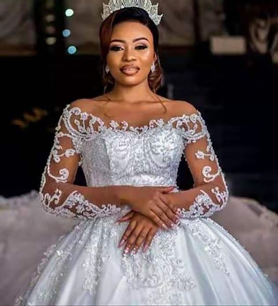 arabic dubai women' wedding dress 2023 scoop illusion beads lace sequins african puffy princess bridal gown vestidos de novia custom m, White
arabic dubai women' wedding dress 2023 scoop illusion beads lace sequins african puffy princess bridal gown vestidos de novia custom m, White