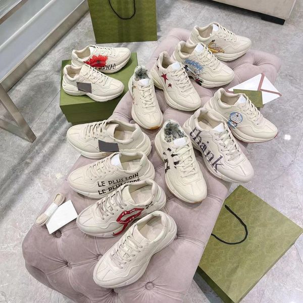 2023 designer sneakers shoes latest designer sneakers rhyton casual shoes vintage platform shoe men women daddy sneaker new yea ma, Black
2023 designer sneakers shoes latest designer sneakers rhyton casual shoes vintage platform shoe men women daddy sneaker new yea ma, Black