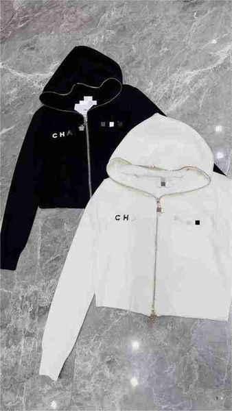 women's knits & tees designer 23 early spring heavy industry zipper hooded knitted cardigan vj88, White
women's knits & tees designer 23 early spring heavy industry zipper hooded knitted cardigan vj88, White