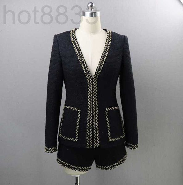 women's two piece pants designer autumn and winter new women dress slimming black edging pullover suit coat pants tye9, White
women's two piece pants designer autumn and winter new women dress slimming black edging pullover suit coat pants tye9, White
