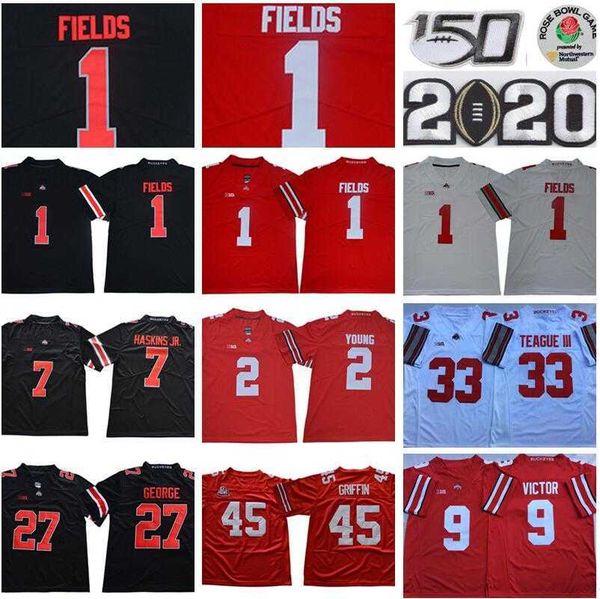 ncaa ohio state buckeyes 1 justin fields jersey jk dobbins chase young dwayne haskins binjimen victor master teague george college football, Black
ncaa ohio state buckeyes 1 justin fields jersey jk dobbins chase young dwayne haskins binjimen victor master teague george college football, Black