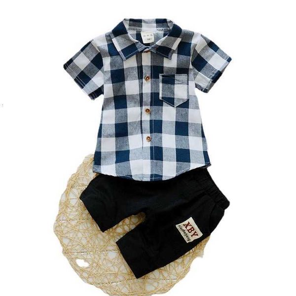 clothing sets chil1en's suit men's small chil1en's shirt short-sleeved shorts checked summer clothes 1 baby casual korean ver, White
clothing sets chil1en's suit men's small chil1en's shirt short-sleeved shorts checked summer clothes 1 baby casual korean ver, White