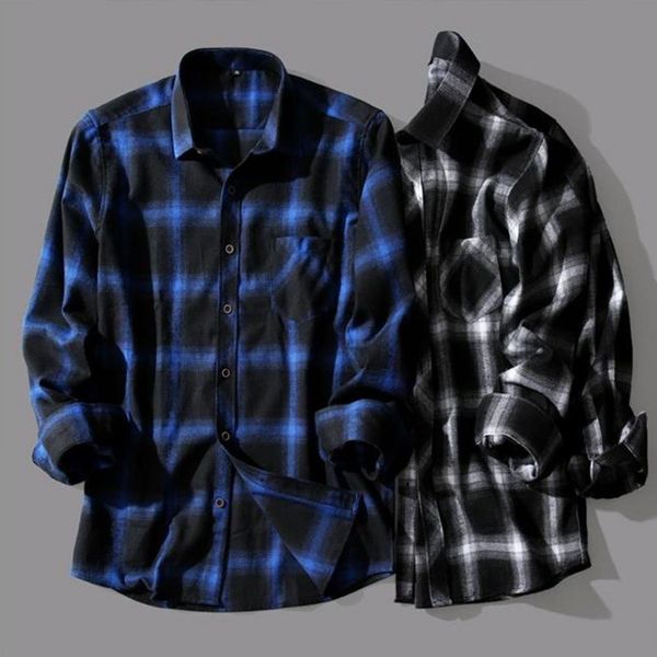 mens jackets men shirt plaid print long sleeve contrast colors turndown collar warm singlebreasted autumn coat chaquetas 230214, Black;brown
mens jackets men shirt plaid print long sleeve contrast colors turndown collar warm singlebreasted autumn coat chaquetas 230214, Black;brown