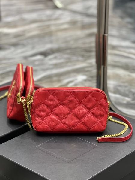 crossbody bag chain bag handbag diamond-shaped lattice holding bag lambskin classic all-match double zipper multi-color optional
crossbody bag chain bag handbag diamond-shaped lattice holding bag lambskin classic all-match double zipper multi-color optional