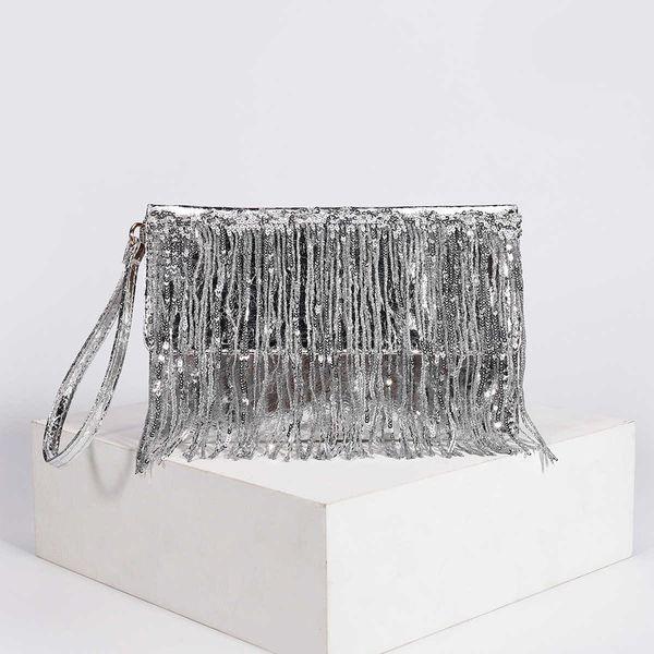 fashion tassel sequins clucth bag designer envelope women handbags luxury laser pu leather evening party small flap female purse 230214
fashion tassel sequins clucth bag designer envelope women handbags luxury laser pu leather evening party small flap female purse 230214