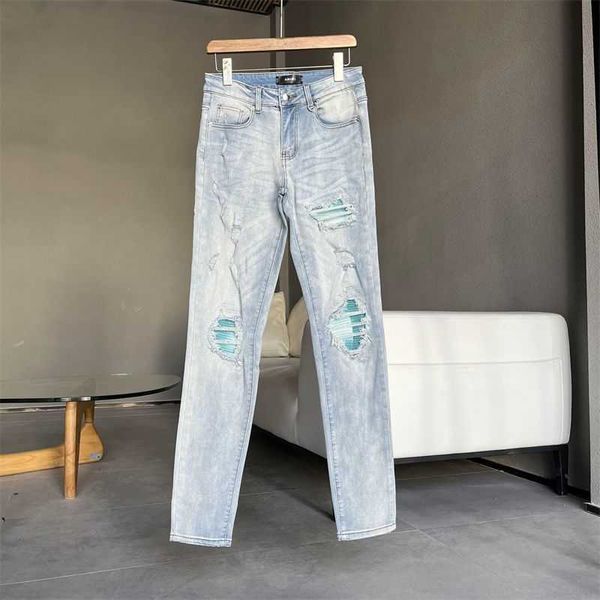 men's jeans amirs designer fashion pants cool stylish leisure ripped brand fog high street hole blue patch wash elastic slim ins gxk5
men's jeans amirs designer fashion pants cool stylish leisure ripped brand fog high street hole blue patch wash elastic slim ins gxk5
