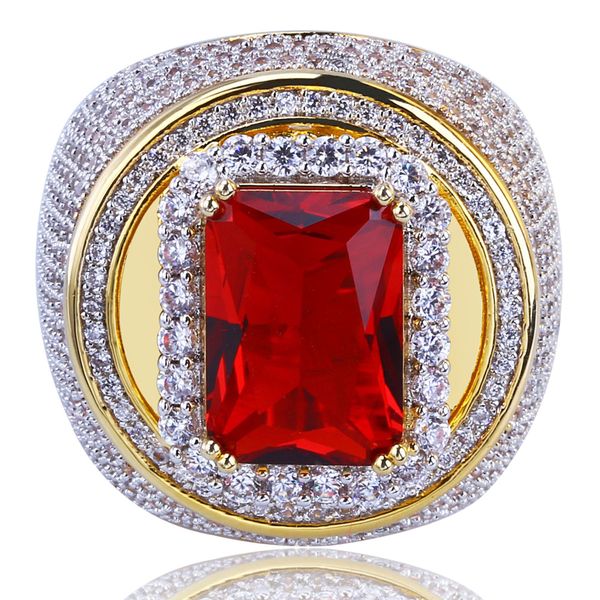 hip hop casting rings with side stones t crystal zircon men women personality shining finger wedding gift, Silver
hip hop casting rings with side stones t crystal zircon men women personality shining finger wedding gift, Silver