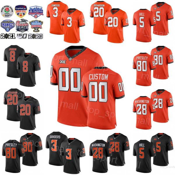 ncaa college oklahoma state cowboys football 49 matt ammendola jersey 5 justice hill 28 james washington 3 marcell ateman 17 dillon stoner 1, Black
ncaa college oklahoma state cowboys football 49 matt ammendola jersey 5 justice hill 28 james washington 3 marcell ateman 17 dillon stoner 1, Black