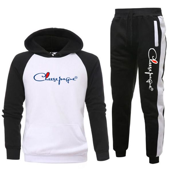 Autumn and Winter Tracksuit Men 2 Pieces Set Sweatshirt Sweatpants Sportswear Hoodies Casual Mens Clothing Hoodies Suit 
Autumn and Winter Tracksuit Men 2 Pieces Set Sweatshirt Sweatpants Sportswear Hoodies Casual Mens Clothing Hoodies Suit