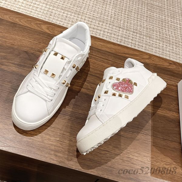 casual shoes luxury desiger real women fashion genuine leather sneakers rivet crystal sports leisure flats design shoe round to, Black
casual shoes luxury desiger real women fashion genuine leather sneakers rivet crystal sports leisure flats design shoe round to, Black